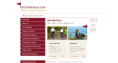 Desktop Screenshot of best-biketours.com